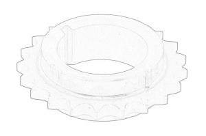 Roata dintata arbore cotit CITROEN C4 AIRCROSS; MITSUBISHI ASX, LANCER VIII, OUTLANDER II dupa 2006 - Original OE