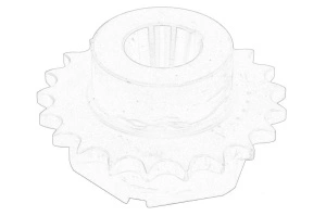 Roata dintata pompa injectie OPEL ASTRA J, ASTRA J GTC, ASTRA K dupa 2013 - Original OE