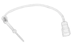 Senzor temperatura gaze evacuare FORD GALAXY III, GALAXY MK III, MONDEO V dupa 2018 - Original OE