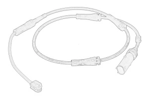 Senzor uzura placute frana Spate BMW 5, 7, 8 dupa 2015 - (G30, F90; G11, G12; G14, F91; G15, F92; G16, F93; G06, F96) - Original OE