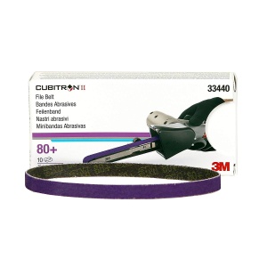 Set 10 benzi Cubitron II FIle Belt P80 3M