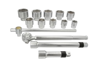 Set chei combinate si 14 piese Hexagonal TOPTUL - Img 3