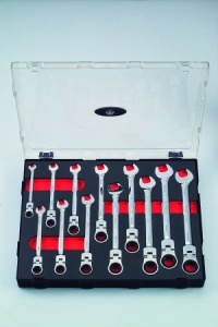 Set chei cu clichet flexibil 12 bucati FORCE - Img 2