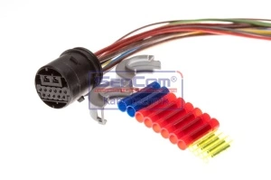 Set reparatie cabluri usa OPEL ZAFIRA A 1999-2005 - (200mm, numar pini: 11, cu dop; fara acoperire; pentru vehicule cu geam electric, Dreapta/Stanga) - Img 2
