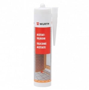 Silicon acetat Alb 310 ml WURTH