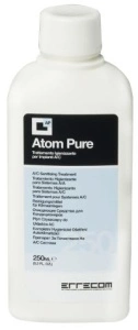 Solutie dezinfectanta aer conditionat ATOM PURE, 250 ml, 1 buc, aplicare dezinfectare pentru aparate ultrasonice ERRECOM