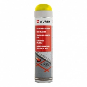 Spray pentru marcaje - galben neon, Wurth 600 ml