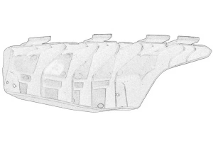 Suport bara Dreapta Fata HYUNDAI I20 I 2008-2015 - (latura, plastic) - Original OE