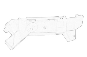 Suport bara Dreapta Spate SEAT IBIZA HATCHBACK 2012-2017 - (plastic) - Original OE