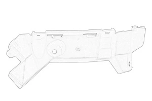 Suport bara Dreapta Spate SEAT IBIZA HATCHBACK 2012-2017 - (plastic) - Original OE