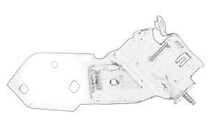 Suport fixare aripa Dreapta Fata RENAULT CLIO IV, CLIO IV/HATCHBACK, CLIO IV/KOMBI 2012-2021 - Original OE