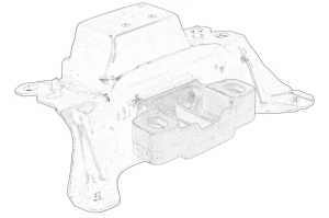 Suport motor , hidraulic Stanga AUDI A3, Q2; SEAT ATECA, LEON dupa 2015 - Original OE