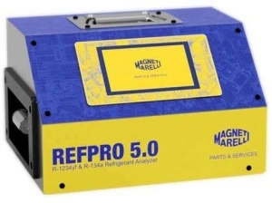 Analizator de agent frigorific RefPro5, tip refrigerant R1234yf/R134a, cu imprimanta, prezentarea rezultatelor: procente (%) Magneti Marelli