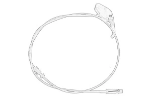 Cablu capota motor RENAULT MEGANE II, MEGANE II/KOMBI dupa 2002 - (cu prindere) - Original OE