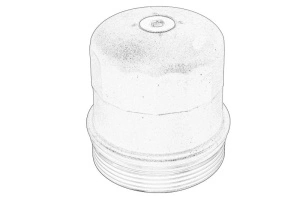Capac carcasa filtru ulei HYUNDAI ELANTRA III, SANTA FÉ I, SANTA FÉ II 2001-2012 - Original OE