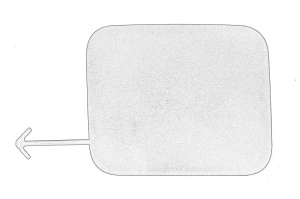 Capac carlig remorcare Dreapta Spate TOYOTA C-HR dupa 2019 - Original OE