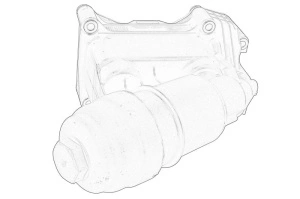 Carcasa filtru ulei BMW 3, 5, 7 2008-2017 - (cu un racitor de ulei; setul contine un filtru; E90; E91; F10; F11; F01, F02, F03, F04; E70; E71, E72) - Original OE
