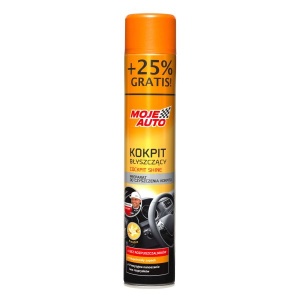 Curatarea elementelor din plastic interne MOJE AUTO, pentru habitaclu, pentru materiale plastice, 0,75 l., 1 buc, vanilie - Img 1