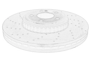 Disc frana Stanga/Dreapta Fata MERCEDES CLE dupa 2023 - (C236) - Original OE