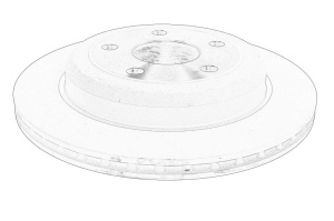 Disc frana Stanga/Dreapta Spate DODGE DURANGO; JEEP GRAND CHEROKEE IV dupa 2010 - Original OE