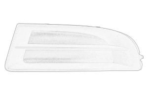 Element bara Stanga Fata SKODA OCTAVIA II 2004-2013 - (grila bara fata; nici o gaura de halogen) - Original OE
