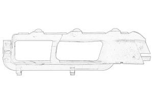 Element control debit aer AUDI A3, A3 ALLSTREET, Q2 - (plastic) - Original OE