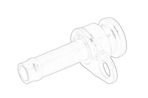 Flansa lichid racire AUDI A8 D4; VW TOUAREG 2013-2018 - Original OE
