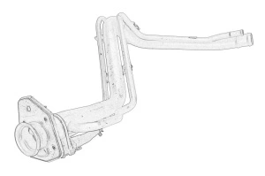 Furtun combustibil HYUNDAI I30 2007-2011 - (metal) - Original OE