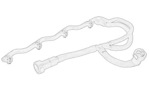 Furtun combustibil VOLVO S90 II, V40, V60 II 2015-2021 - Original OE