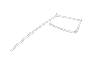 Furtun supracurgere combustibil CITROEN C2, C3 I, C3 II dupa 2001 - Original OE