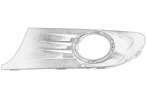 Grila ventilatie bara protectie Stanga Fata VW GOLF PLUS 2009-2014 - Original OE
