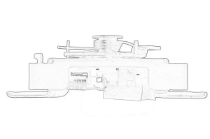 Inchizatoare capota FIAT TALENTO; NISSAN NV300; OPEL VIVARO B; RENAULT CAPTUR I, CLIO dupa 2012 - Original OE - Img 2