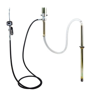 Kit montare aparat gresare pneumatic pompa de ulei cu un randament de 1:1, cu un pistol cu debitmetru, furtun 4m PROFITOOL - Img 2