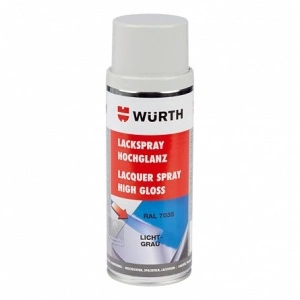 Lac spray gri deschis lucios 7035 Wurth