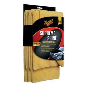 LAVETA INDEPARTARE POLISH 40 x 63CM 3 BUC SUPREME SHINE MICROFIBER - MEGUIARS MEGUIAR'S