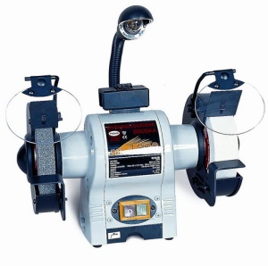 Polizor dubla / dublu-disc, putere nominala: 375W, tensiune:230V, diametru disc: 150mm PROMA