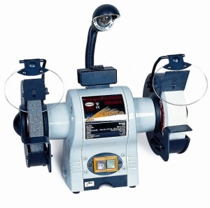 Polizor dubla / dublu-disc, putere nominala: 375W, tensiune:230V, diametru disc: 150mm PROMA