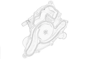 Pompa apa CHRYSLER 300 C, 300C; DODGE CHALLENGER, CHALLENGER SE dupa 2008 - Original OE