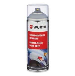 Primer filler gri deschis 400 ml Wurth