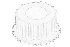 Roata dintata arbore cotit TOYOTA AVENSIS, CAMRY, CARINA E VI 1991-2002 - Original OE