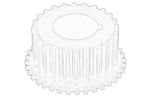 Roata dintata arbore cotit TOYOTA AVENSIS, CAMRY, CARINA E VI 1991-2002 - Original OE