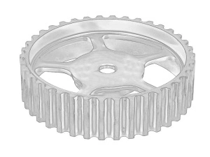 Roata dintata/pinion ax came FORD C-MAX, FIESTA IV, FIESTA V 1995-2012 - Original OE