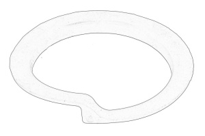 Saiba arc Fata BMW 3, 5, 6 1975-2016 - (Dreapta/Stanga, superior; E30; E36; E28; E34; E24; E32; E83; E36; E85; E86) - Original OE