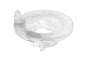 Saiba arc Inferior FORD FIESTA V, FUSION 2001-2012 - (Dreapta/Stanga, inferior) - Original OE