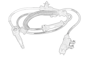 Senzor ABS Stanga/Dreapta Fata DODGE DURANGO; JEEP GRAND CHEROKEE IV dupa 2008 - Original OE