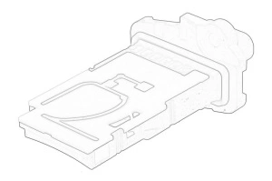 Senzor debit aer FORD B-MAX, ECOSPORT, FIESTA VII dupa 2012 - Original OE