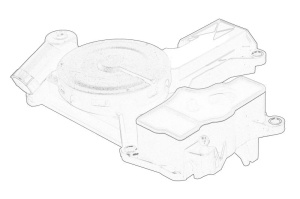 Separator ulei ventilatie bloc motor VW MULTIVAN T6, TRANSPORTER T5, TRANSPORTER T6 2011-2019 - Original OE