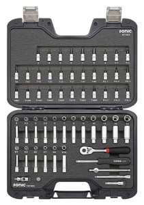 Set chei tubulare 74 piese SONIC - Img 1