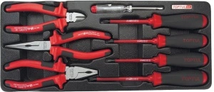 Set clesti si surubelnite izolate, Toptul 8 piese