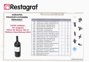 Set Promotional 323 Buc Agrafe, RESTAGRAF